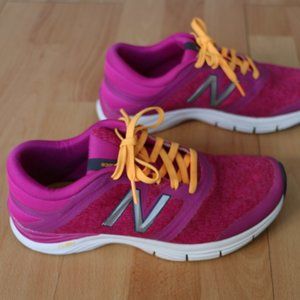 New Balance Pink Purple Cush+ Sneakers Sz 8.5